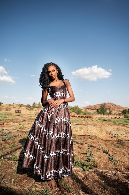 Ingwe Dress With Doek