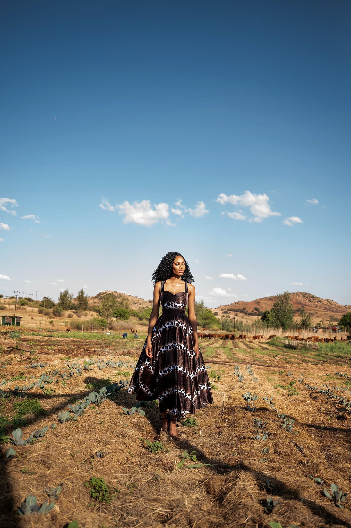 Ingwe Dress With Doek