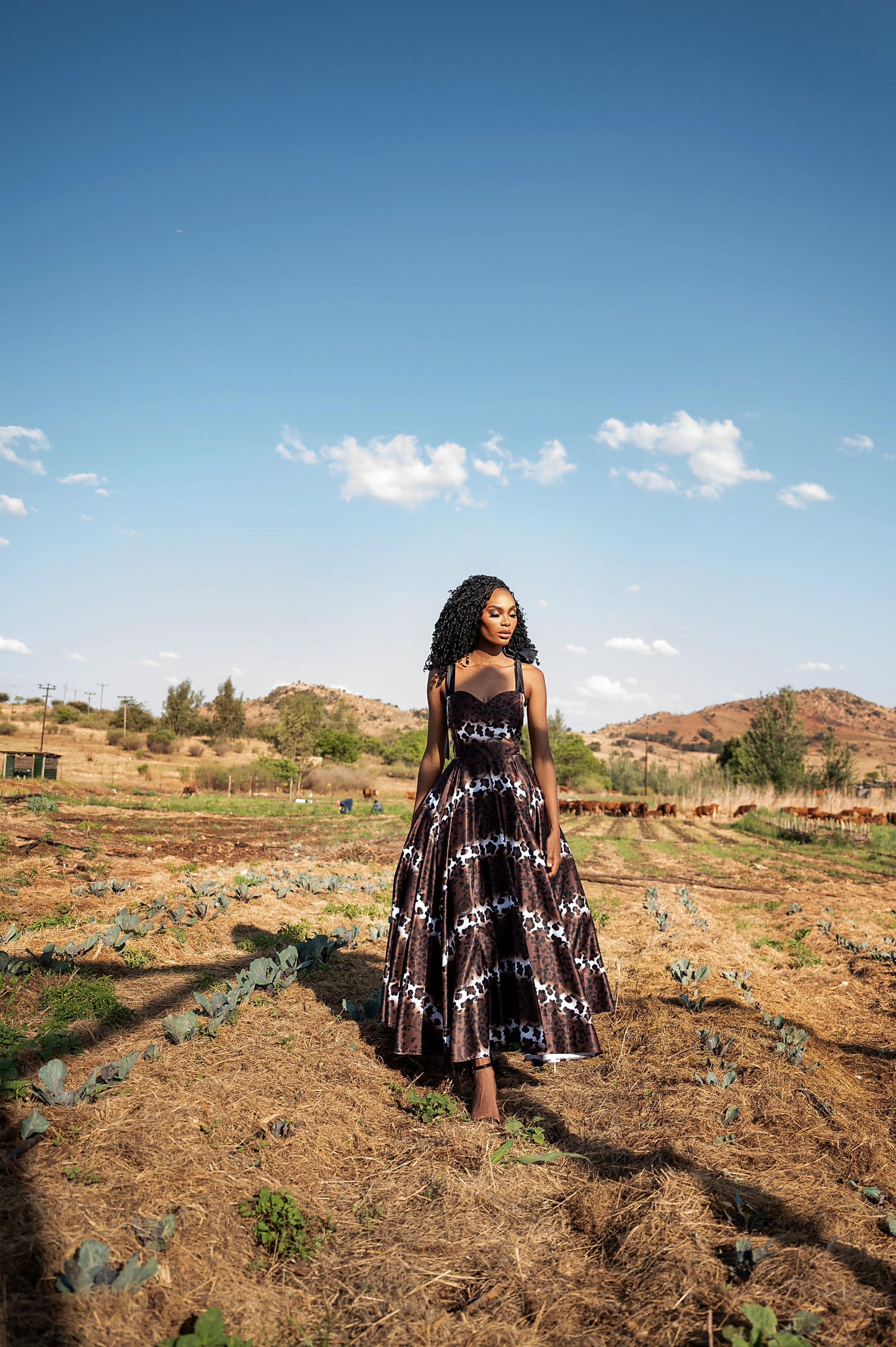 Ingwe Dress With Doek