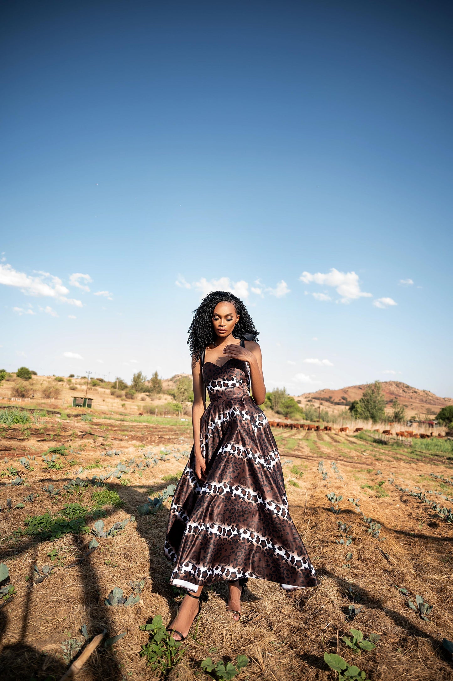 Ingwe Dress With Doek